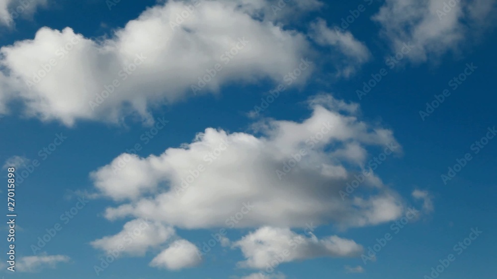 Clouds float across the sky quickly Clouds float across the sky quickly