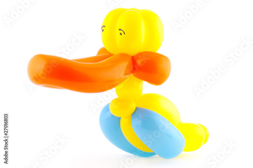 Twisted Balloon Pop Tub Duck