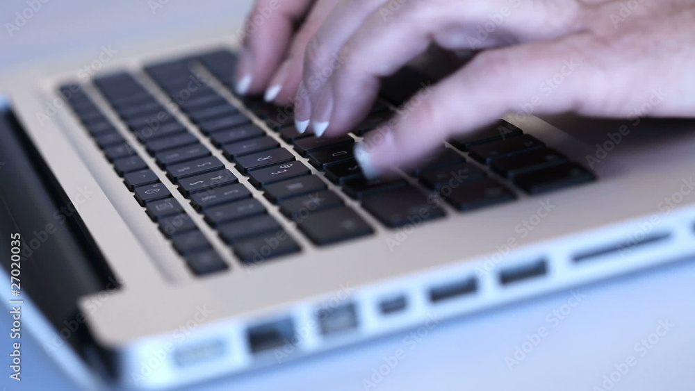 Silver laptop Silver laptop