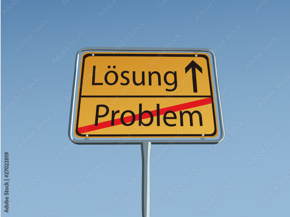 Obraz premium Verkehrsschild