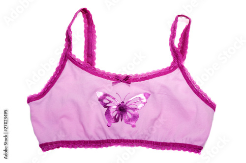 Bra with pattern butterfly