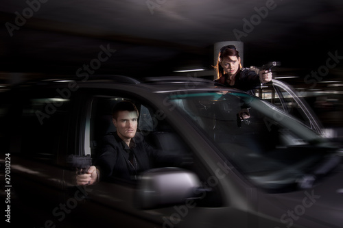 Photos The Heist shootout