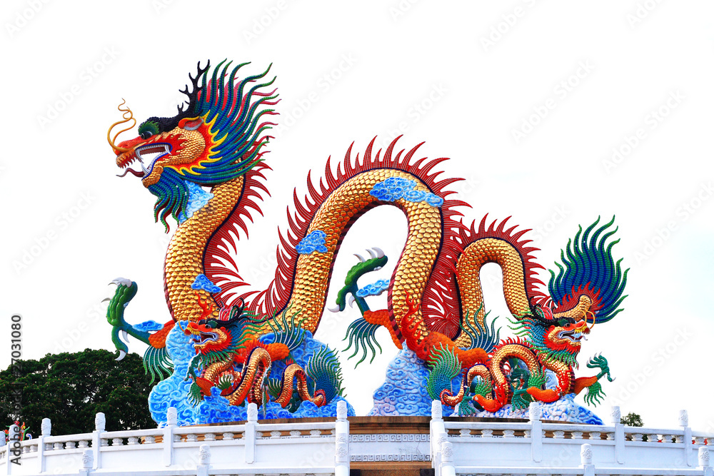 Fototapeta premium Dragon statue