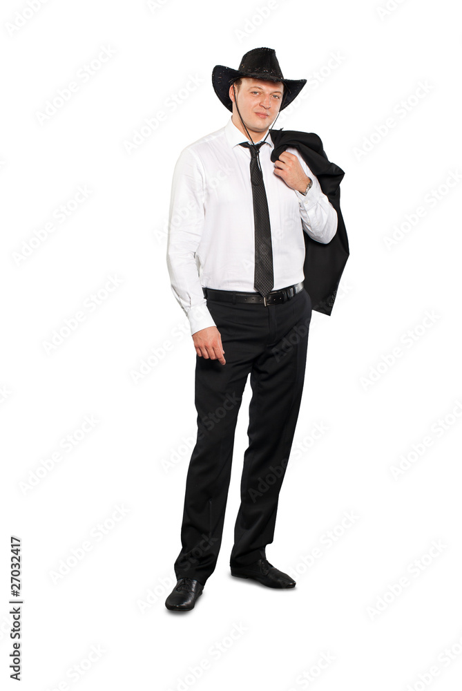 Partying businessman Partying businessman