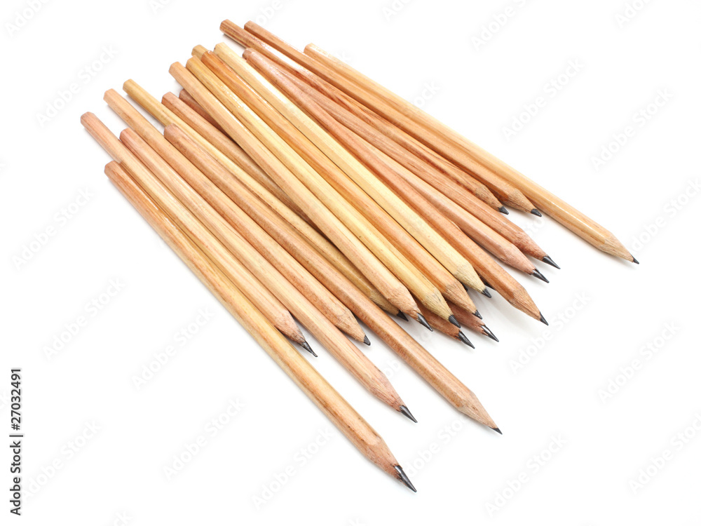 Obraz premium The yellow ground pencil