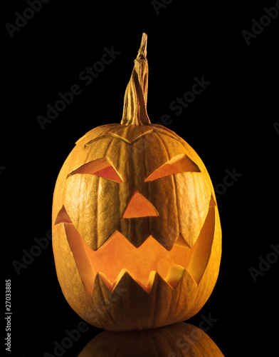 Scary jack o lantern