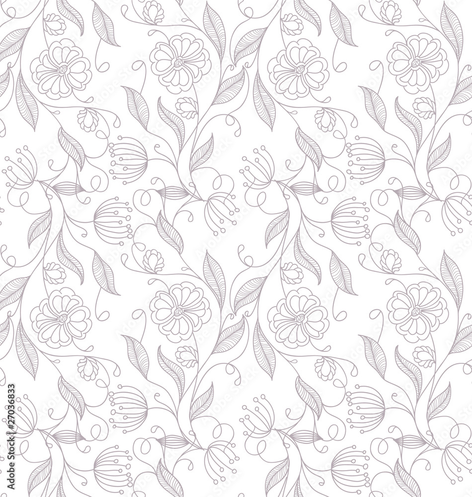 Fototapeta premium Flowers pattern