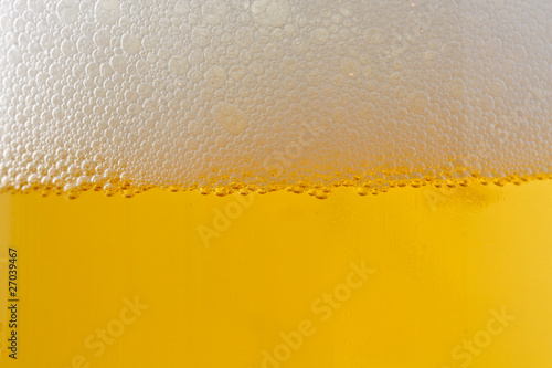 Bild auf Leinwand schiumma della birra