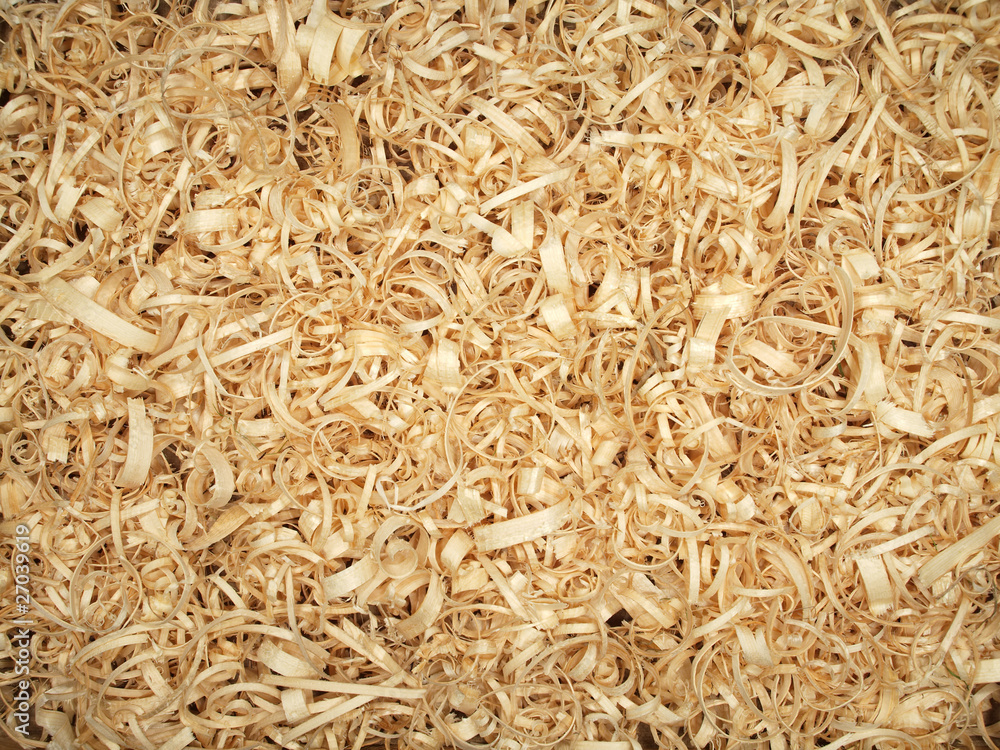 wood shavings