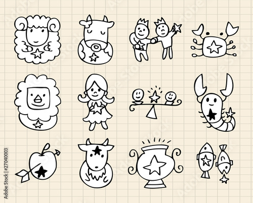 hand draw Constellation