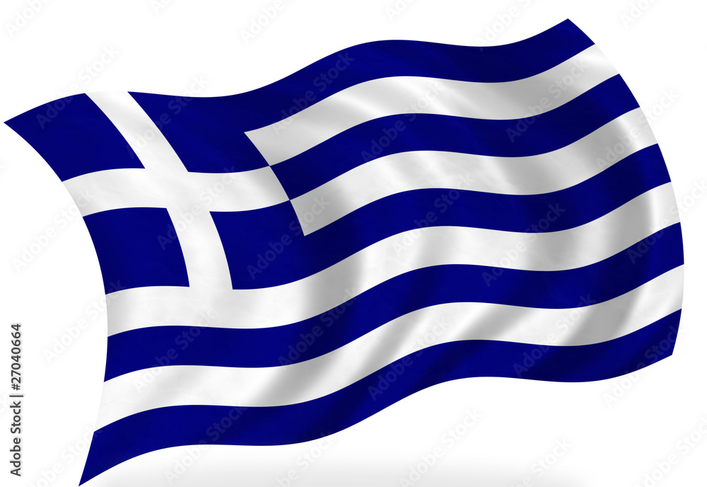 Obraz premium Greece flag