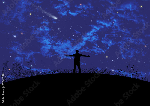 man & space