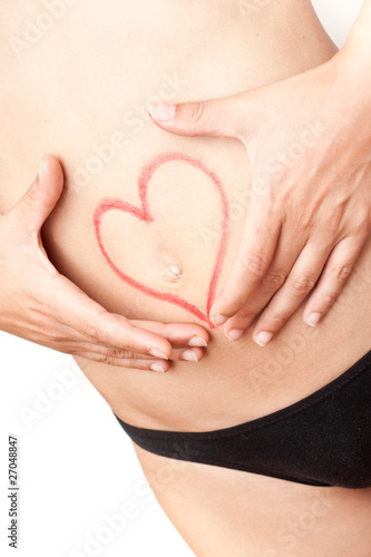 Wallpaper Mural corazon en el estomago Torontodigital.ca