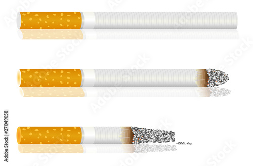 Set of cigarettes