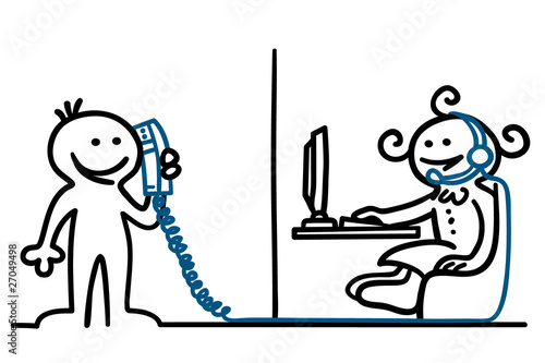 figur callcenter