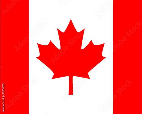 The state banner of Canada