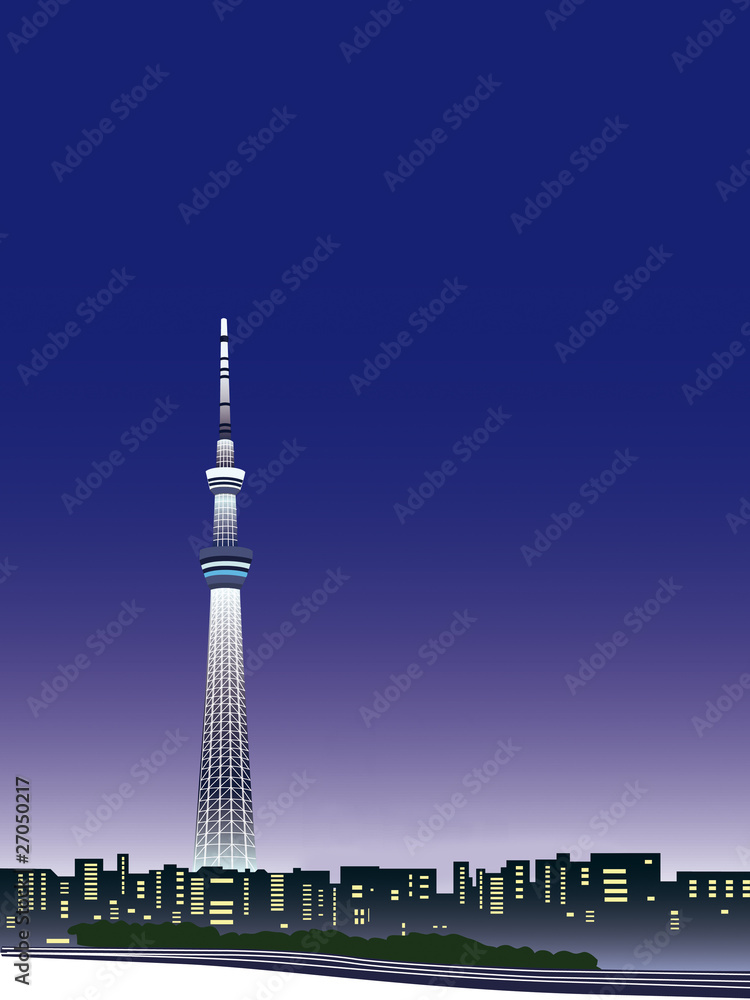 Fototapeta premium 東京スカイツリー