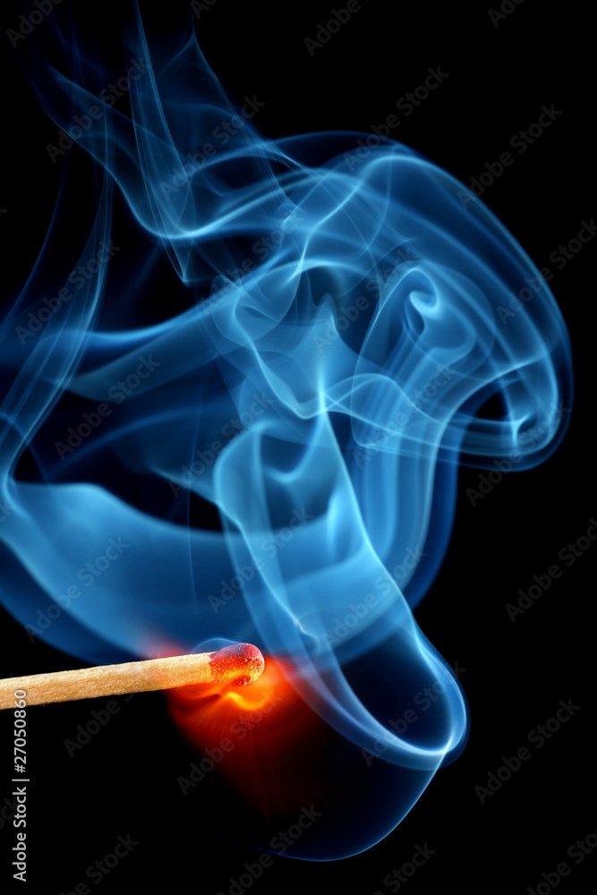 Matchstick bursting to flame Matchstick bursting to flame