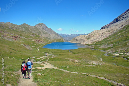 Le Lac Foréant, dans le Queyras