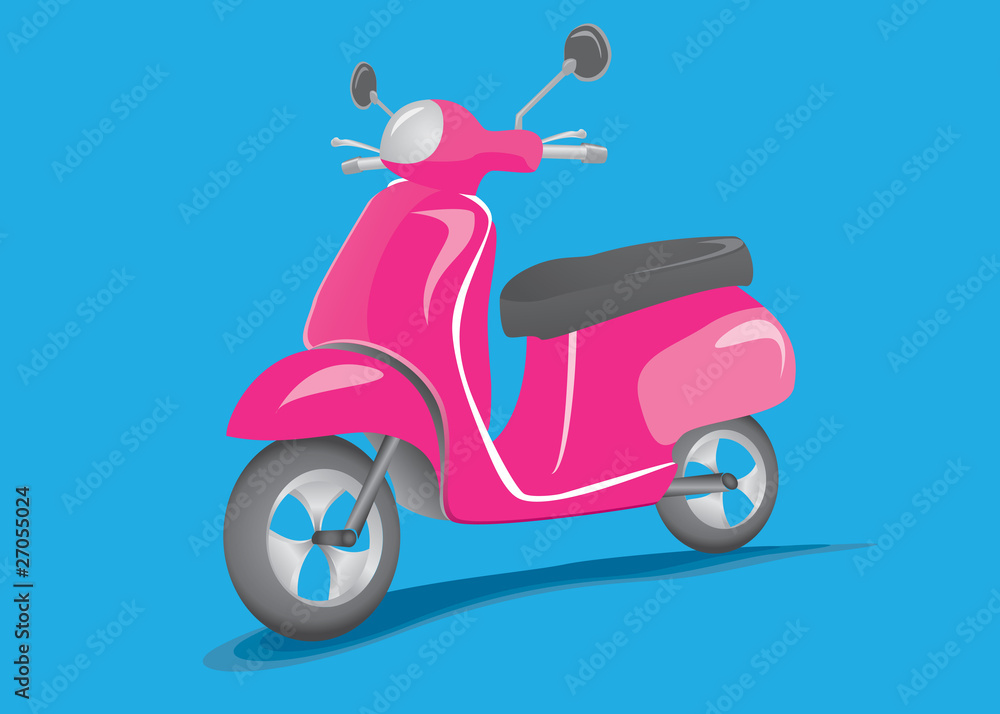 Retro scooter Retro scooter