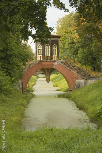 Bridge Pavilion in Tsarskoe Selo, Russia