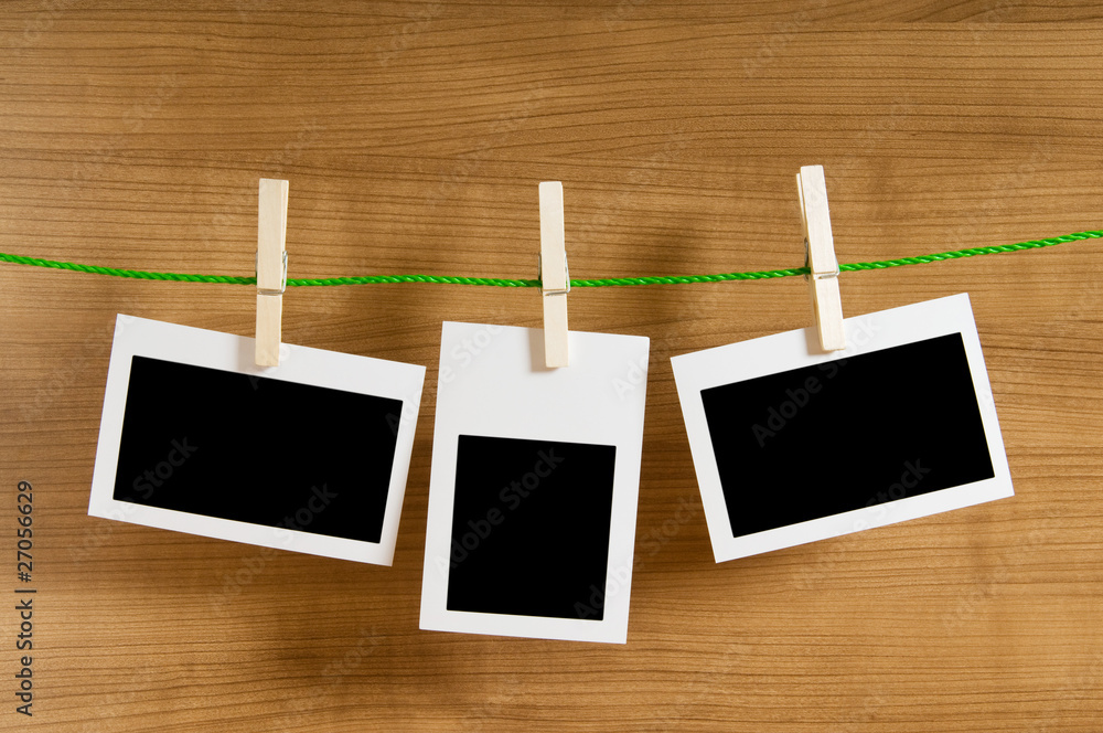 Designer concept - blank photo frames for your photos Designer concept - blank photo frames for your photos
