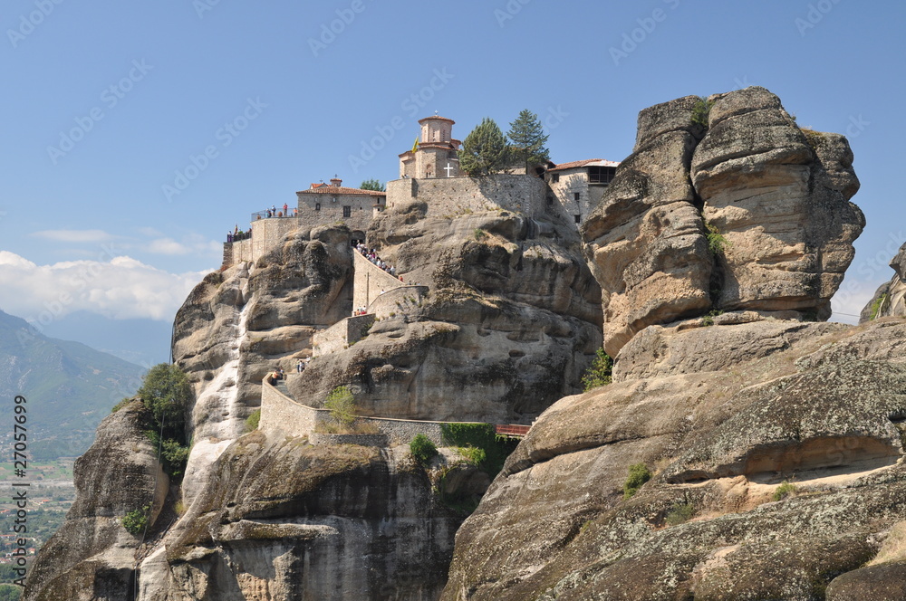 Monastery of Barlaam, Greece. Meteora