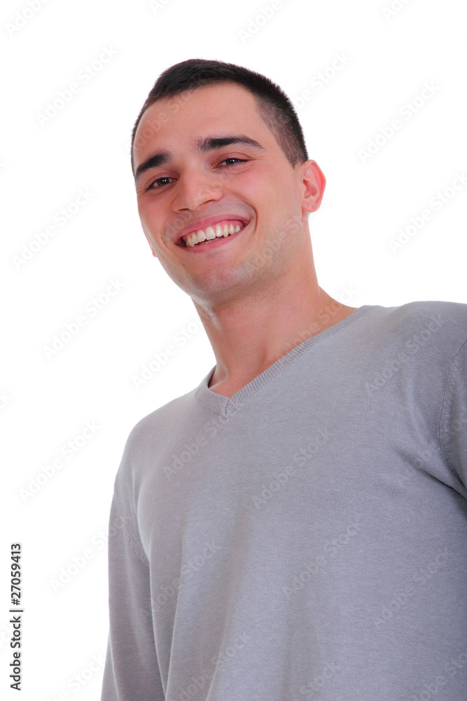 Portrait of happy smiling man Portrait of happy smiling man