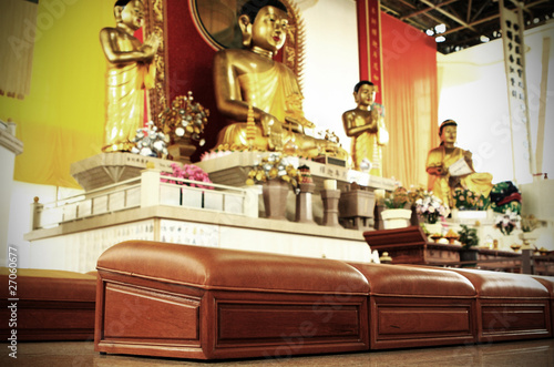 worship seat of chinese temple