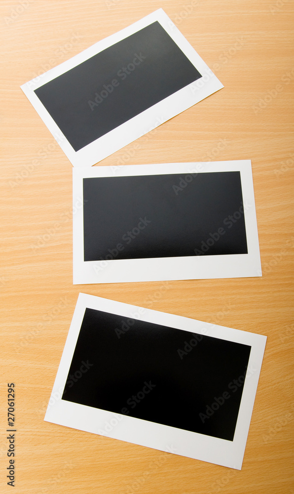 Designer concept - blank photo frames for your photos Designer concept - blank photo frames for your photos