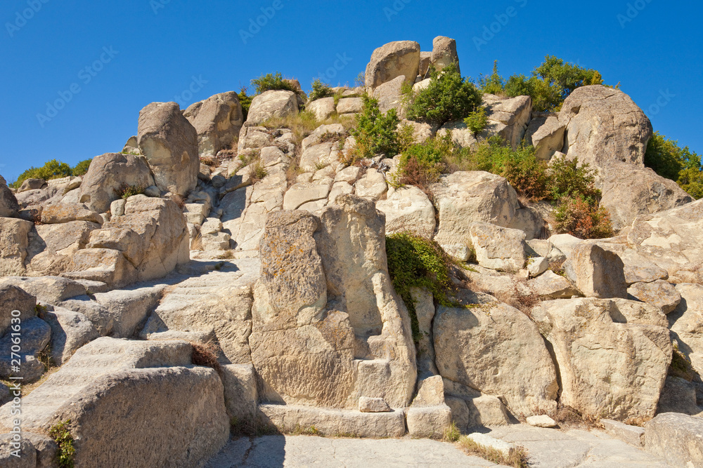 The Throne at Perperikon in Bulgaria