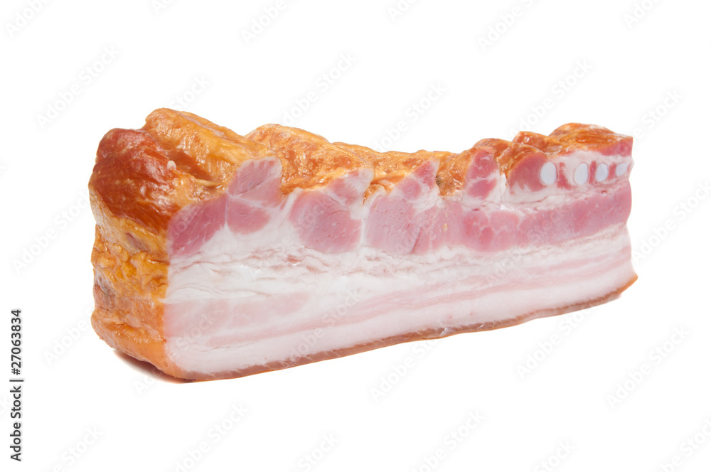 Boiled pork on bone. Boiled pork on bone.