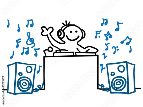 figur discjockey