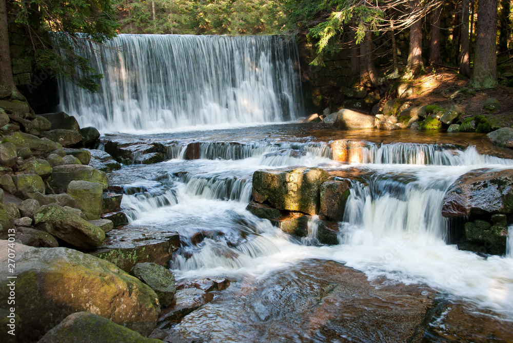 Obraz premium Waterfall Dziki