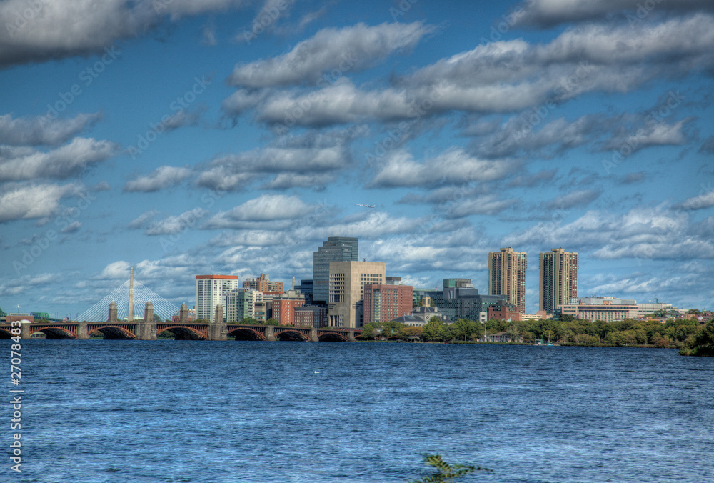 Downtown Boston From the Harvard Bridge