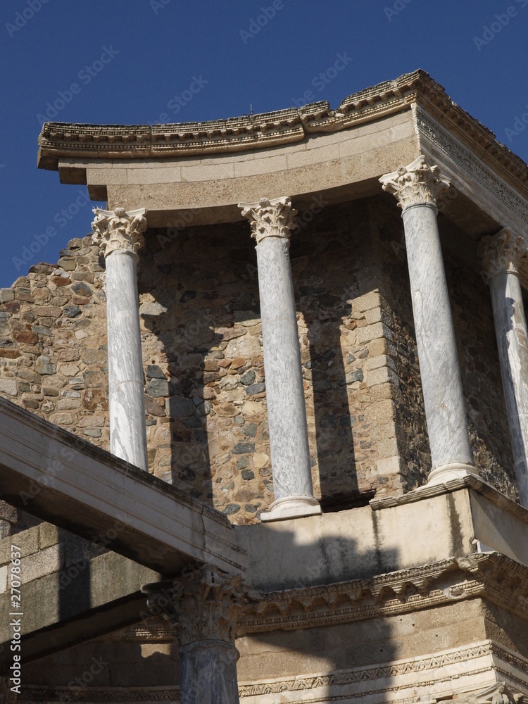 Naklejka premium Teatro romano de Mérida