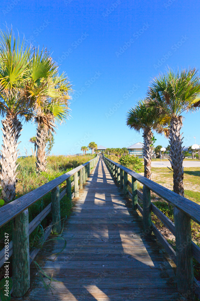Obraz premium Beach Boardwalk