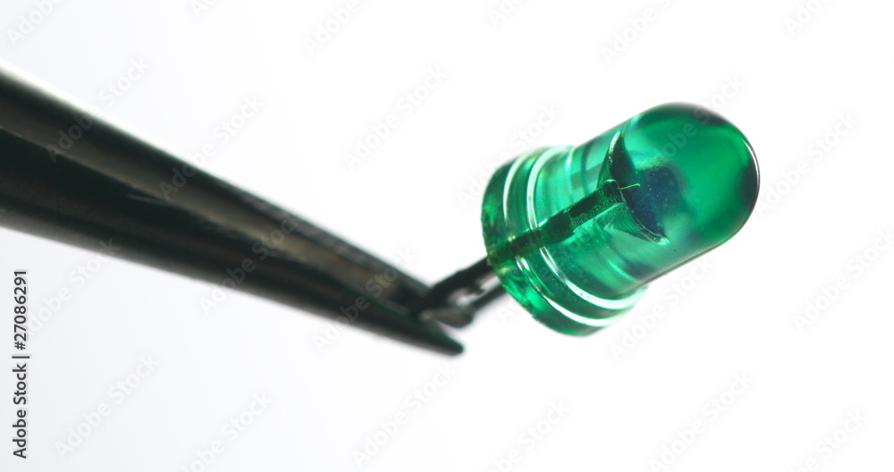 LED in tweezers LED in tweezers