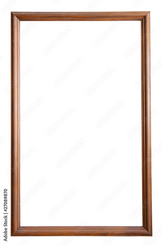 Naklejka premium wooden picture frame