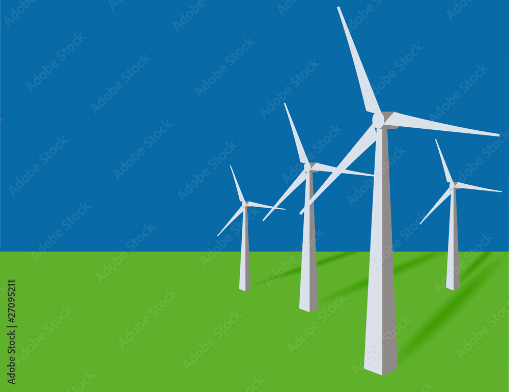 Wind power station Wind power station