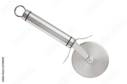 Stainless steel pizza cutter