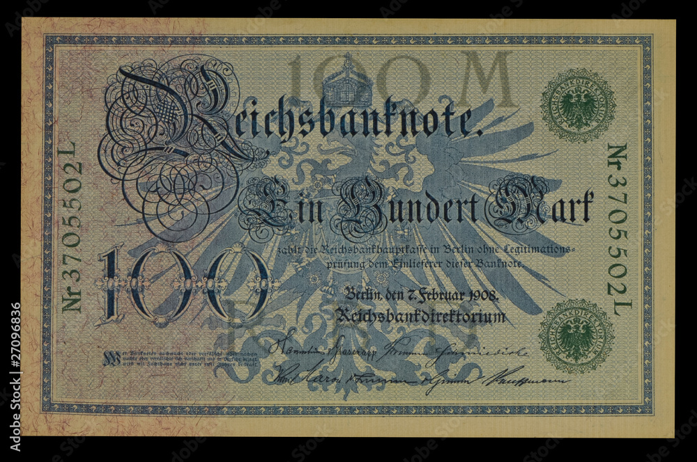 100 Reichsmark 1908