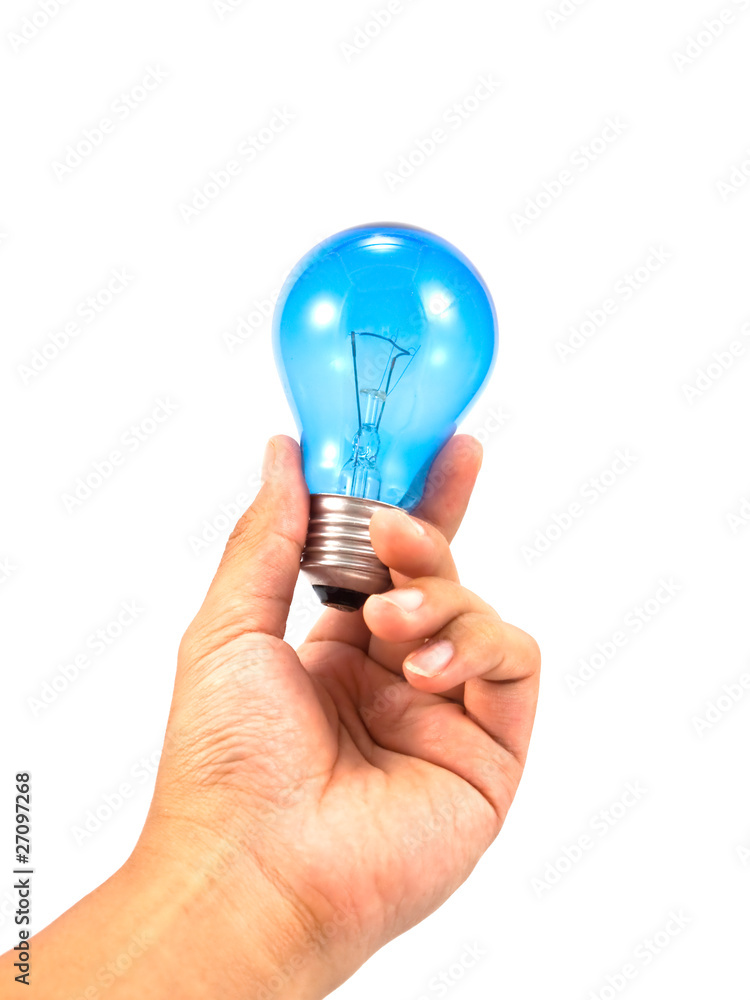 lightbulb in hand lightbulb in hand
