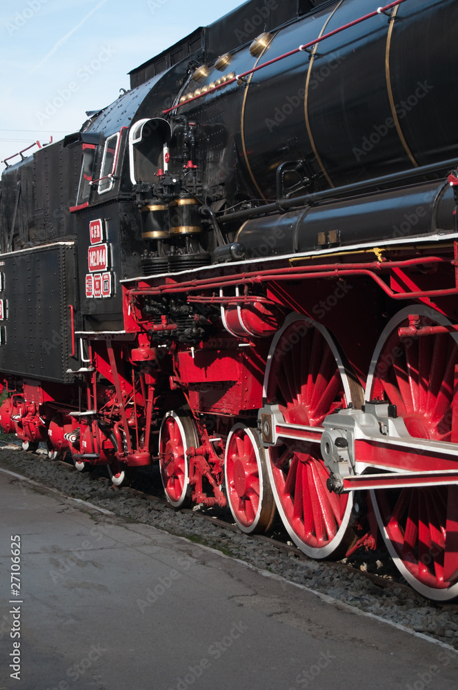 Obraz premium Steam Locomotive