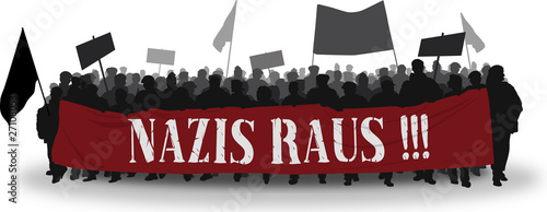 Gegen Rechts Demo