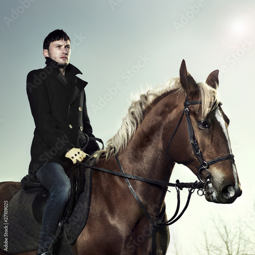 Elegant rider © Egor Mayer