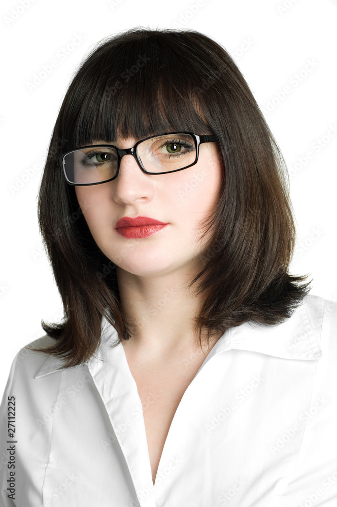 Portrait of young Beautiful business woman