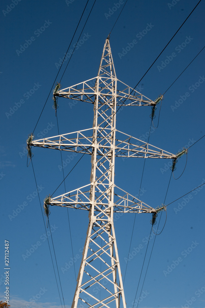 electricity pylon electricity pylon