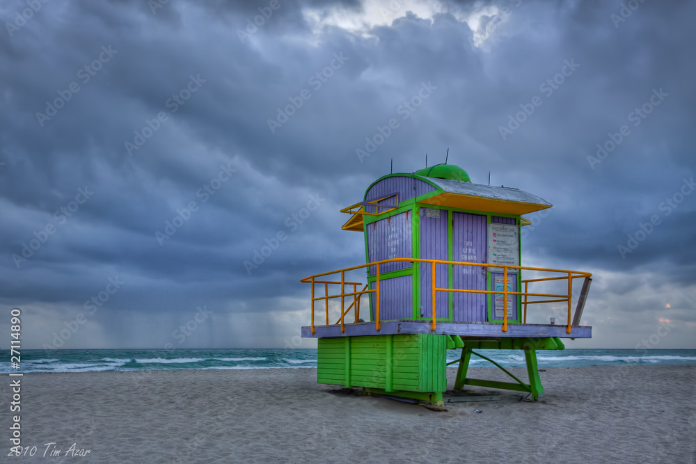 Miami Beach Lifeguard Tower