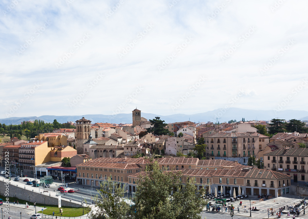 Obraz premium Segovia city, a World Hetirage city